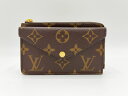 LOUIS VUITTON ルイヴィトン モノグラム ポルト カルト・レクト ヴェルソ L字ファスナー財布 コインケース フックチェーン M69431 美品 【中古】