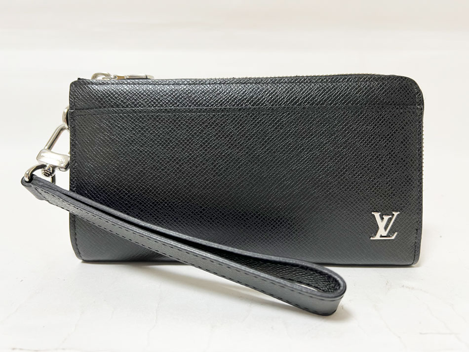 LOUIS VUITTON ルイウ゛ィトン タイガ ジッピー・ドラゴンヌ ファスナー長財布 クラッチバッグ M69409 美品【中古】