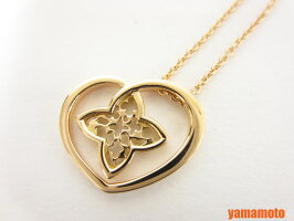 LOUISVUTTIONルイヴィトンパンダンティフクールPMネックレスペンダント750K18ピンクゴールドPGケース付きQ93120美品【中古】
