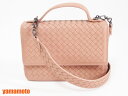 BOTTEGA VENETA ボッテガヴェネタ イントレチャート ナッパ アカデミアバッグ ハンドバッグ 2WAYバッグ 未使用品【中古】