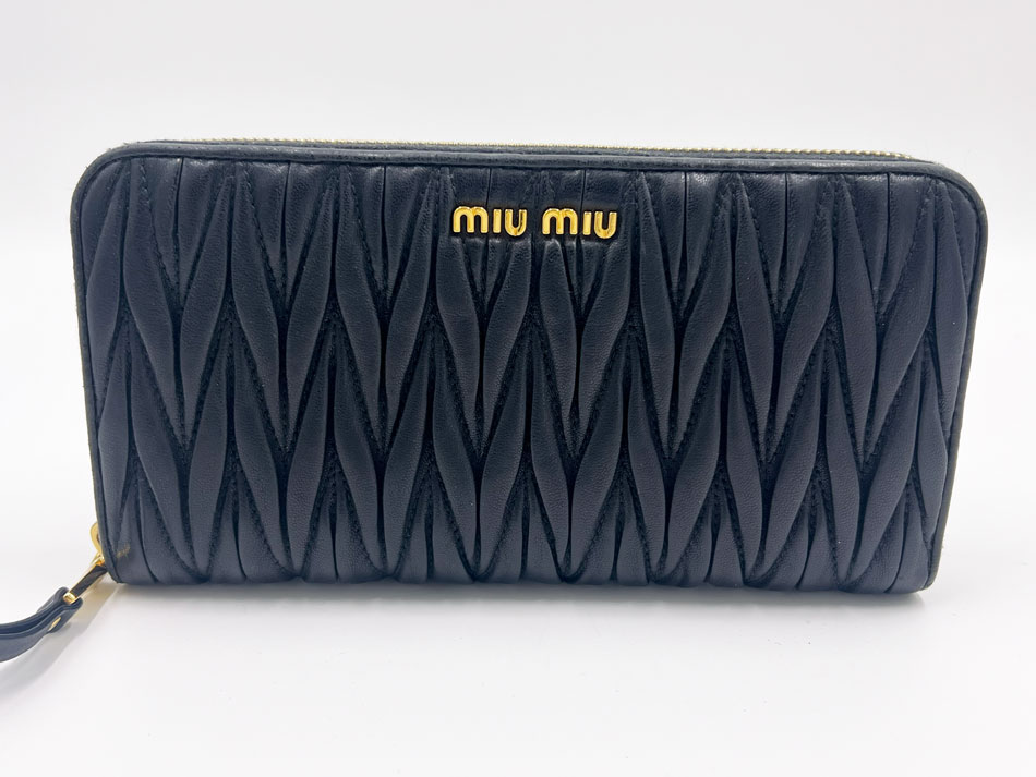 miu miu ミュウミュウ ファスナー 長�