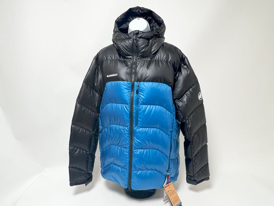 MAMMUT マムート Gravity IN Hooded Jacket AF Men グラヴィティ フーデッドジャケット メンズ ダウンジャケット deep ice-black ブルー ブラック サイズ：2XL 1013-02630 美品【中古】 1