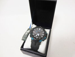 CASIOカシオPROTREKプロトレックトリプルセンサータフソーラー電波腕時計メンズウォッチPRW-6100Y-1AJF美品【中古】