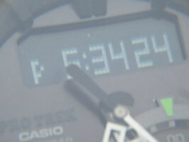 CASIOカシオPROTREKプロトレック電波ソーラーメンズウォッチ腕時計タフソーラーカーキPRW-7000-3JF美品【中古】