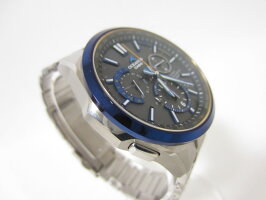 CASIOカシオOCEANUSオシアナスフルメタルGPSハイブリット電波ソーラーメンズウォッチ腕時計OCW-G1100TG-1AJF【中古】