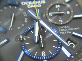 CASIOカシオOCEANUSオシアナスフルメタルGPSハイブリット電波ソーラーメンズウォッチ腕時計OCW-G1100TG-1AJF【中古】