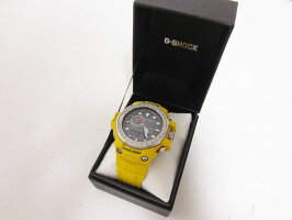 CASIOカシオG-SHOCKGショックGULFMASTERガルフマスター電波時計トリプルセンサーメンズウォッチGWN-1000-9AJF美品【中古】