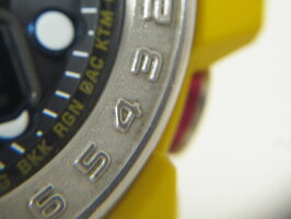 CASIOカシオG-SHOCKGショックGULFMASTERガルフマスター電波時計トリプルセンサーメンズウォッチGWN-1000-9AJF美品【中古】