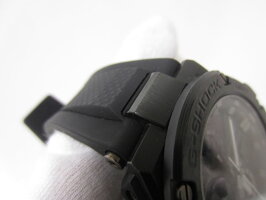 CASIOカシオG-STEELGスチールBluetooth搭載タフネスクロノグラフメンズウォッチ腕時計タフソーラーGST-B100X-1AJF美品【中古】