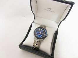 CASIOカシオOCEANUSオシアナスMantaマンタ腕時計メンズウォッチチタン電波ソーラーOCW-S5000E-1AJF超美品【中古】