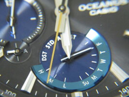 CASIOカシオOCEANUSオシアナスMantaマンタ腕時計メンズウォッチチタン電波ソーラーOCW-S5000E-1AJF超美品【中古】