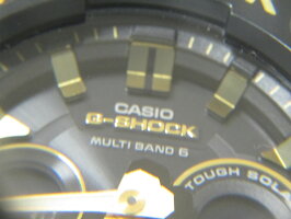 CASIOカシオG-STEELGスチール電波ソーラーメンズウォッチ腕時計タフソーラーミドルサイズGST-W300G-1A9JF美品【中古】