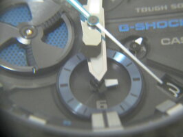 CASIOカシオG-STEELGスチールBluetooth搭載タフネスクロノグラフメンズウォッチ腕時計タフソーラーGST-B100XA-1AJF美品【中古】