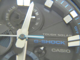 CASIOカシオG-STEELGスチールBluetooth搭載タフネスクロノグラフメンズウォッチ腕時計タフソーラーGST-B100XA-1AJF美品【中古】