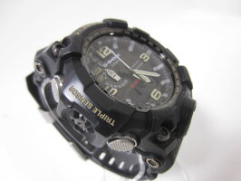 CASIOカシオG-SHOCKGショックMUDMASTERマッドマスタータフソーラー電波腕時計メンズウォッチGWG-1000-1AJF【中古】