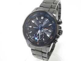 CASIOカシオOCEANUSオシアナスCACHALOTカシャロメンズウォッチ腕時計タフソーラー電波チタンOCW-P1000B-1AJF美品【中古】