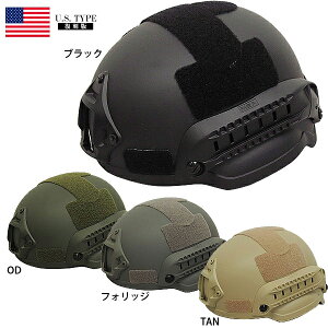 米軍タイプ MICH 2002 FASTヘルメット HM028NNGIミッチ サバゲー装備 サバイバルゲーム用ヘルメット 近代型 OD ブラック TAN フォリッジ マウントベース付き 簡易ヘルメット コスプレ レプリカ 復刻