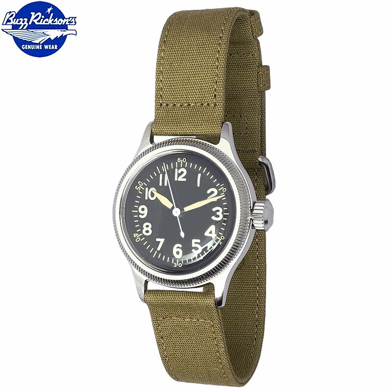 ノベルティープレゼント BUZZ RICKSON'S バズリクソンズ #BR02613 WATCH NAVIGATION TYPE A-11 時計 ミリタリー ウォッチ アメリカ A11