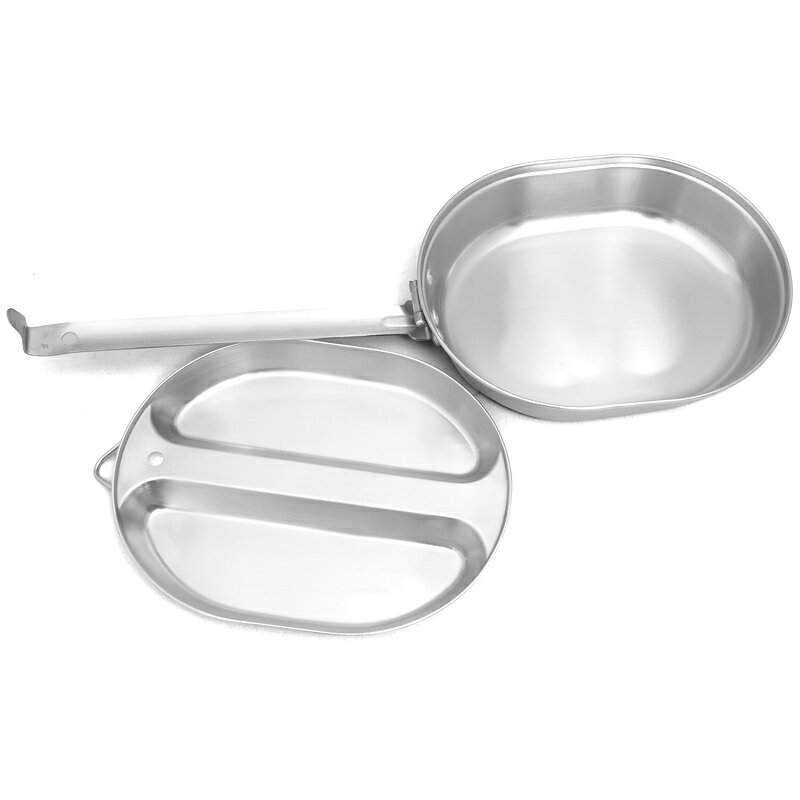 米軍タイプ パンメスキット 新品使用可能 ステンレス メスキットパン クッカー 調理器具 キャンプ 野外 アウトドア 飯盒 飯ごう メスキットパン クッカー メスティン ソロキャン レプリカ 復刻通販格安セール情報 楽天 通販