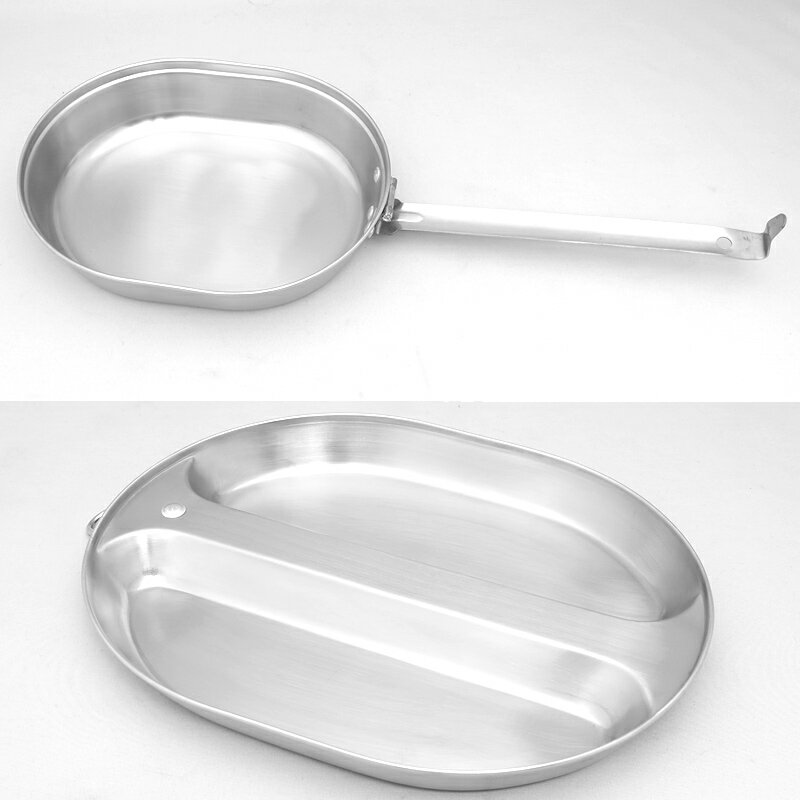 米軍タイプ パンメスキット 新品使用可能 ステンレス メスキットパン クッカー 調理器具 キャンプ 野外 アウトドア 飯盒 飯ごう メスキットパン クッカー メスティン ソロキャン レプリカ 復刻通販格安セール情報 楽天 通販