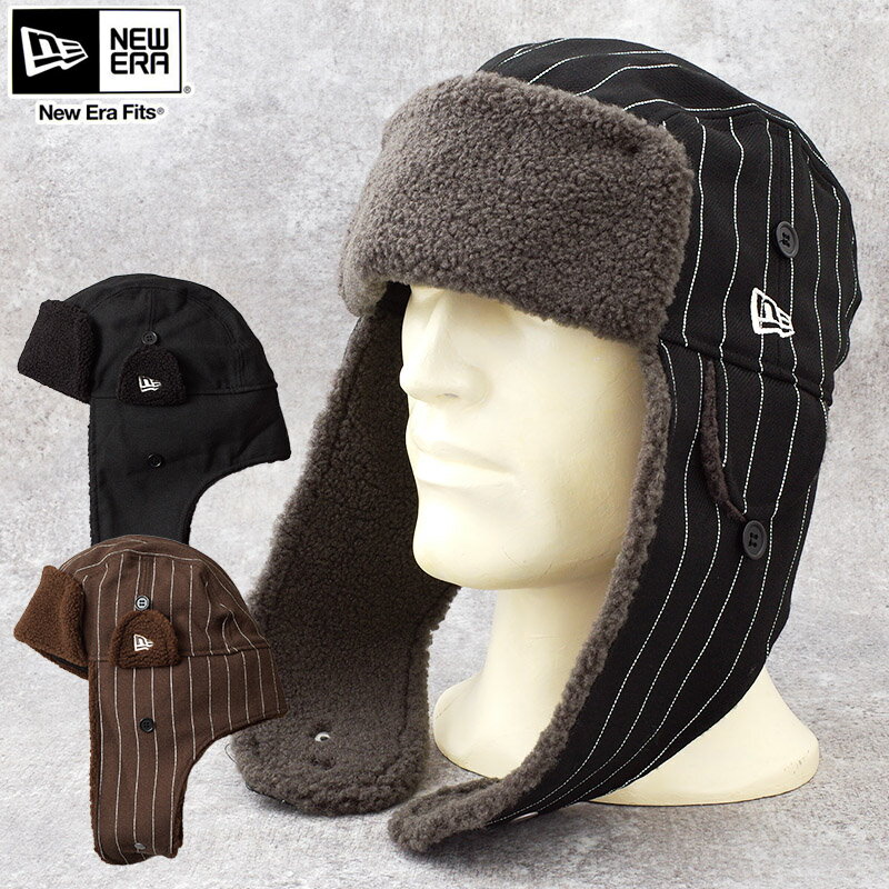 NEWERA ニューエラ ザ トラッパー フライトキャップThe Trapper パイロットキャップ 帽子 CAP メンズ 男性 レディース 女性 防寒 ボア イヤーフラップ 2WAY 暖かい カジュアル アウトドア 冬
