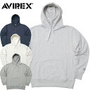 AVIREX アビレックス #7839931002(6193593) デイリー ロングスリーブ スウェット プルオーバー パーカー 長袖 DAILY メンズ 男性 トップス スウェット スエット 普段着 無地 フード アメカジ カジュアル 春 夏 秋 冬