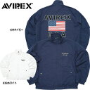 アヴィレックス AVIREX アビレックス #7833155003 ドリズラー ジャケット USフラッグ メンズ 男性 ジャケット アウター ブルゾン ワッペン 羽織り アメリカ 国旗 春 秋 冬