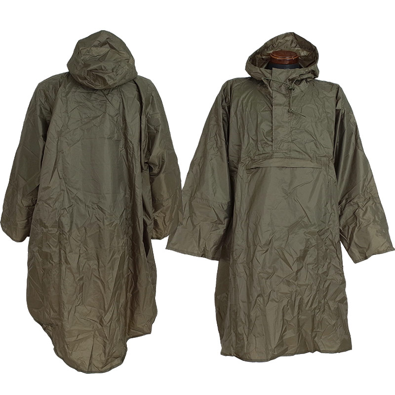 パッカブル タクティカルレインポンチョ JE009NN コンバット 雨避け 雨具 雨合羽 サバゲー サバイバルゲーム レジャー アウトドア フード付きカッパ 携帯 持ち運び 折りたたみ収納可能 カモ柄 迷彩柄