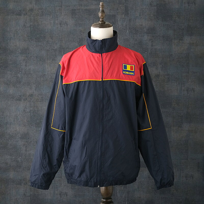 ルーマニア軍 ミリタリースクール トレーニングジャケット ナイロン Bタイプ USED ...