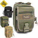 MAGFORCE マグフォース #MF-0315 M-5 Waistpack ウエストパックポーチMF0315ウエストポーチ ミニポーチ オーガナイザー MOLLE方式対応 多機能ナイロン撥水加工バッグアクセサリー サバゲー アウトドアレジャー男女兼用