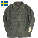 スウェーデン軍 M-39 ウールジャケット 4PK USED JJ101UN SWD M39 JKT フィールド コンバット 冬期 ウィンター 戦闘服 制服 4ポケット 実物ミリタリー 軍物 軍モノ