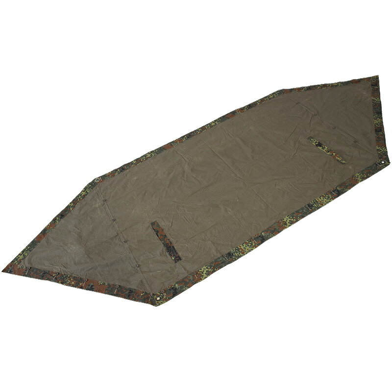 ドイツ軍 テントシートフレクターカモ USED 迷彩 ミリタリー MILITARY ミリタリーアイテム アーミー 軍隊 カモフラージュ 軍幕 パップテント通販格安セール情報 楽天 通販