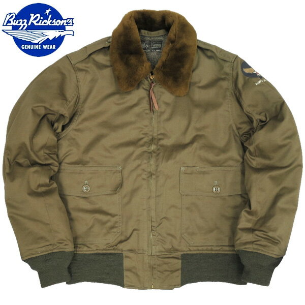 ポイント10倍 BUZZ バズリクソンズ フライトジャケット ROUGHWEAR CLOTHING CO. MODEL