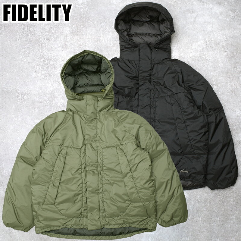 FIDELITY フィデリティ #NG-24775901 FIDELITY×NANGA 3LAYER ダウンジャケットナンガ レベル7 メンズ 男性 アウター ブルゾン カジュアル アメカジ アウトドア 防寒 フェザー 秋 冬