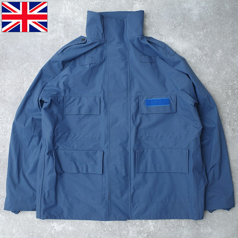 イギリス メトロポリタンポリス 防水 レインジャケット ブルー タイプ2 USED ロンドン警視庁 スコット..