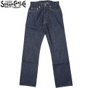 ノベルティープレゼント SUGAR CANE シュガーケーン SC49007 SUGAR CANE Super “Denim” Collectibles 07 13.5ozブルーデニムパンツ ウエストオーバーオール 1946モデル メンズ 男性 ジーンズ ジーパン ズボン ボタンフライ ストレート