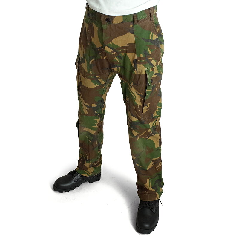 オランダ軍 カモパンツ USED PP045UN メンズ ミリタリー 迷彩 カーゴパンツ