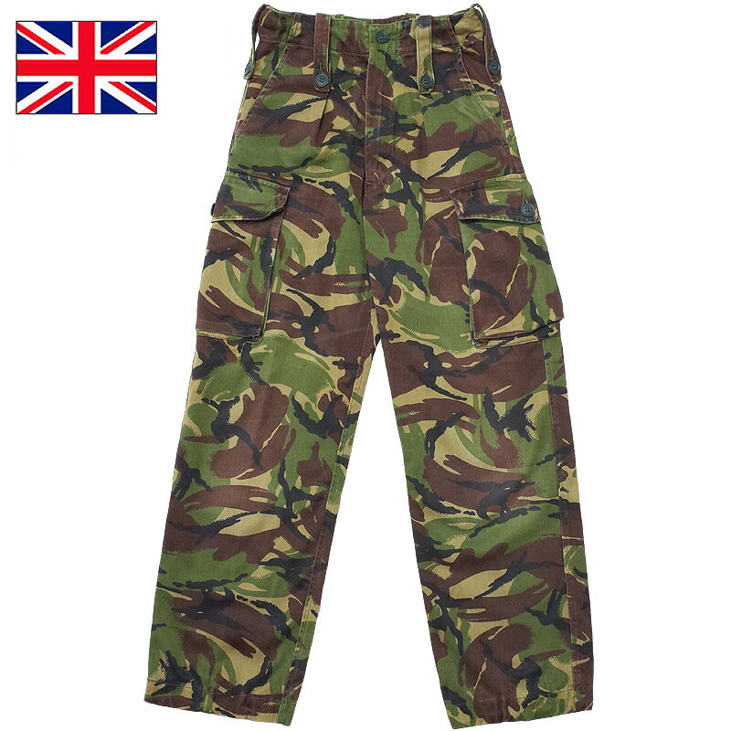 イギリス軍 DPMカモパンツ TROUSER COMBAT TEMPERATE USED 迷彩 カーゴパンツ CP10