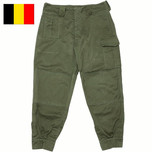 ベルギー軍 M64 フィールドパンツ オリーブ USED PP223UN ベルギー軍 M64 フィールドパンツ オリーブ USED PP223UN