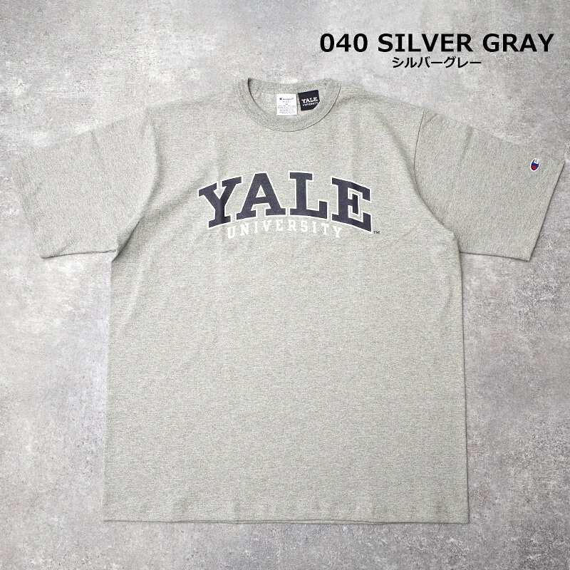 Champion チャンピオン #C5-D302 T1011 半袖 プリントTシャツ『YALE』 ショートス...