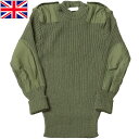 イギリス軍 コマンドセーター オリーブ デッドストック JW031NN