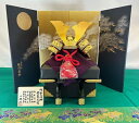 特別限定品 五月人形 8号 純金箔押し 竹雀 兜 合わせ鉢 5月4曲屏風 40cm 黒金銀針松 伝統工芸品 駿河蒔絵 正絹端午の節句 五月人形 初節句 お祝い ...