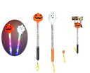 光る!ハロウィンスティック アソート12個入りハロウィン イベント パーティー おもちゃ 縁日玩具 秋祭り スティック 光るおもちゃ 光るスティック 光り物玩具...