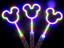 LEDネオンマウススティック 12入 光るおもちゃ 光るスティック キャラクター風 玩具 イベント お祭り 縁日 景品 夏祭り 秋祭り 子供会 縁日景品 おもち...