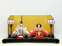 雛人形 小三五 親王飾り 桜柄 白色親王飾り 雛人形コンパクト コンパクトサイズ 雛祭り ひな祭り 雛人形 海外へのお土産 お雛様 おひな様 ひな人形 桃の節句...
