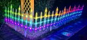 フローレックス KT-3810 APP スマートLED ガーデンフェンス 連結可能 防滴仕様電飾 イルミネーション デコレーション クリスマス クリスマスイルミ...