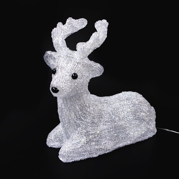 LEDクリスタル　リトルトナカイ(座)　WG-0303クリスタルグローライト　イルミネーション　クリスマス　..