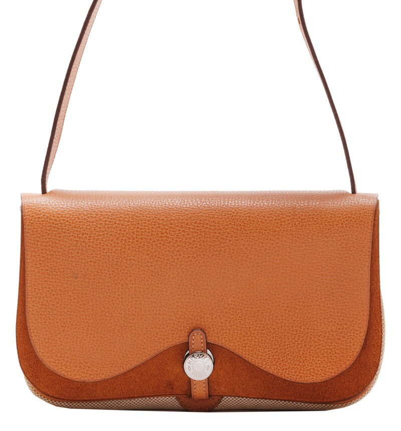 HERMES【エルメス】サック コロラドPM ショルダー リエージュ×キャンバス ナチュラル（シルバー金具） レディースバッグ レディースバック ショルダーバッグ ミニショルダーバック 【中古】【送料無料】のサムネイル