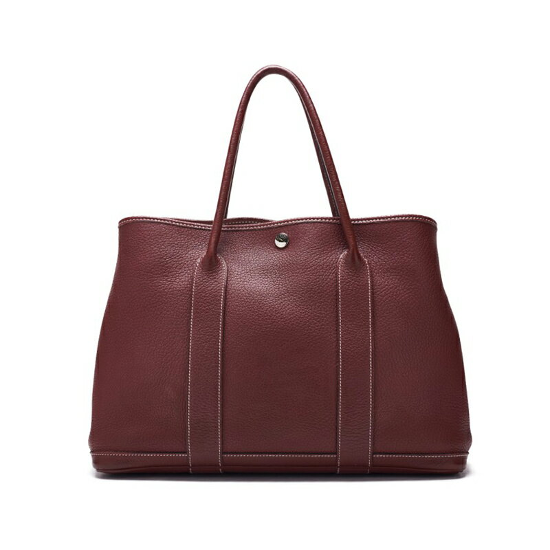 HERMES【エルメス】ガーデンパーティPM トートバッグ ネゴンダ ルージュアッシュ　Rouge Ash（シルバー金具）レディースバッグ レディースバック トートバッグ ボストンバッグ 【中古】【送料無料】