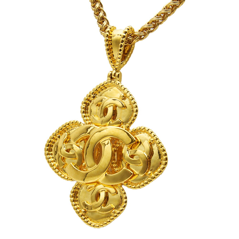 CHANEL シャネル ココマーク ネックレス GP（ゴールドメッキ） ゴールド トートバッグ レディースバッグ レディースバッグ ハイブランド【中古】【送料無料】